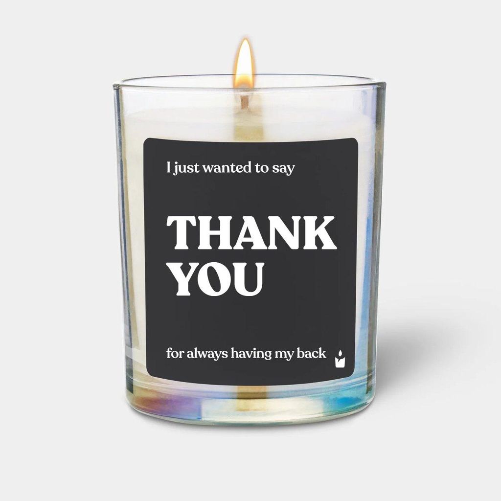 ChattyCandles Duftkerze Flowery Thank you for always having my back
