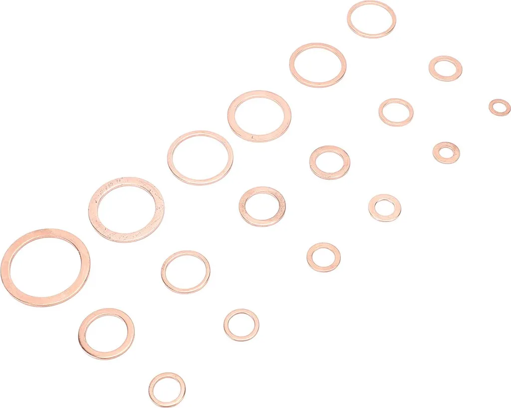 Rondelles en cuivre à haute conductivité thermique - Étanchéité 100%