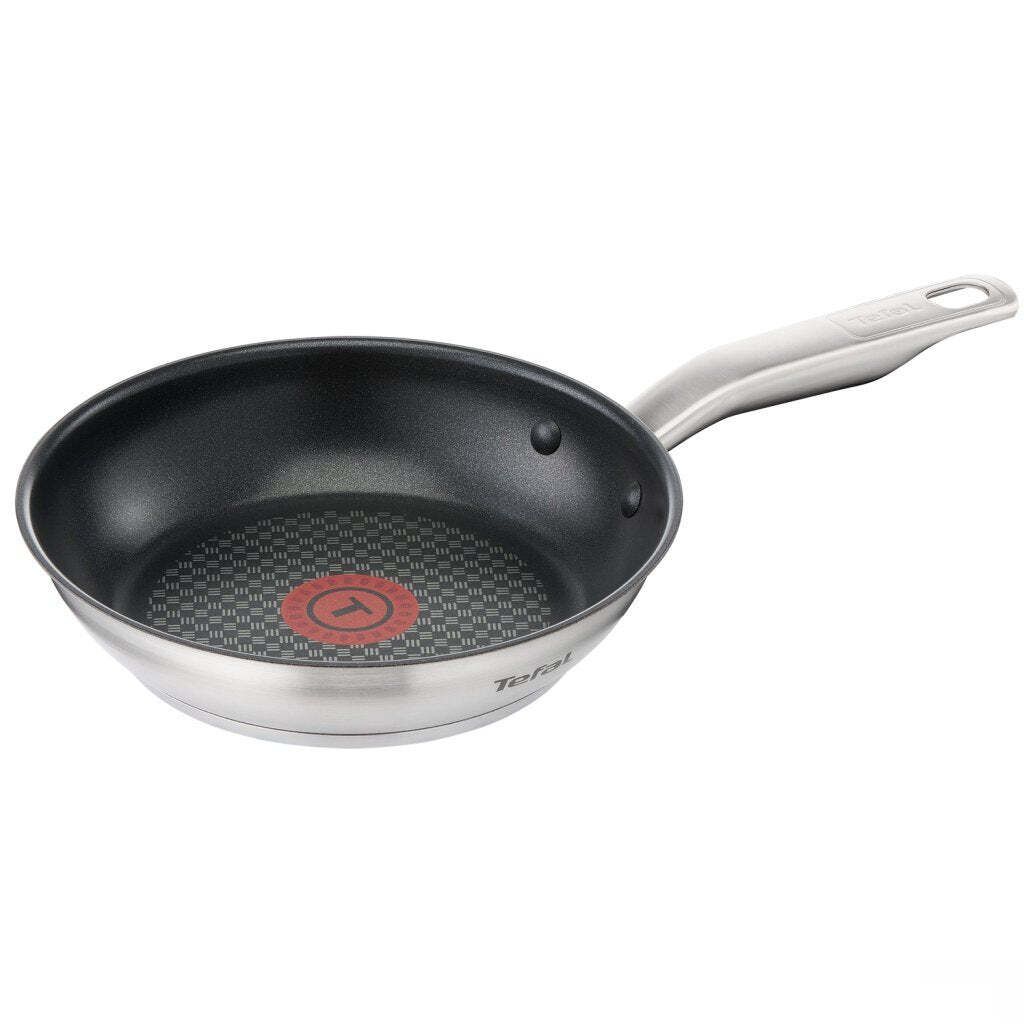 Tefal Virtuoso Pfanne Bratpfanne, beschichtet, 24cm, Edelstahl