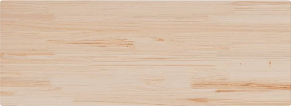 vidaXL Tischplatte 110x40x1,7 cm Rechteckig Massivholz Kiefer