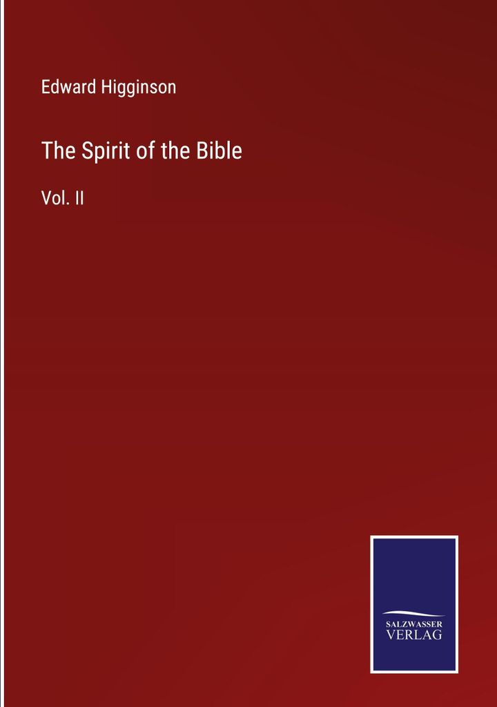 The Spirit of the Bible