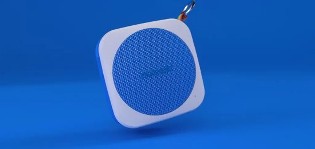 Polaroid P1 Music Player Enceinte Bluetooth Portable Bleue Design Rétro