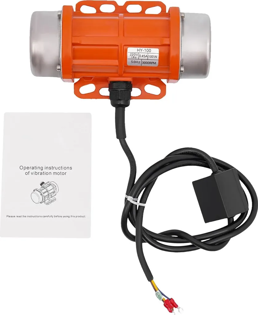 Moteur vibrant pour extraction minière et décolmatage de trémie 100W