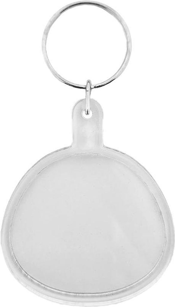 CombiCraft Plexiglas Schlüsselanhänger Realaux Dreieck, 51x62mm - 50 Stück