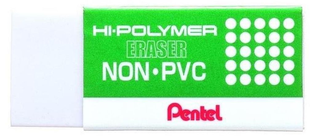 Pentel Radierer (NON PVC) 43x18x11,5mm