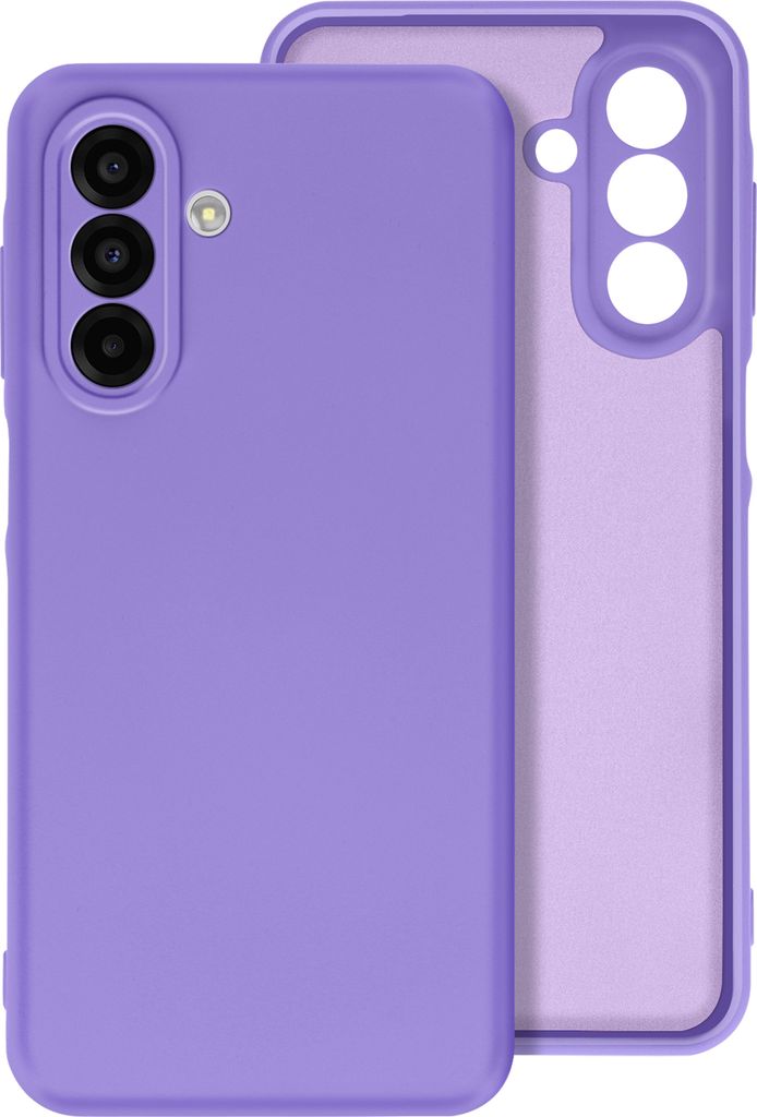 Avizar, Hülle für Samsung Galaxy A26 Halbsteif Soft-Touch Anti-Flecken, Violett
