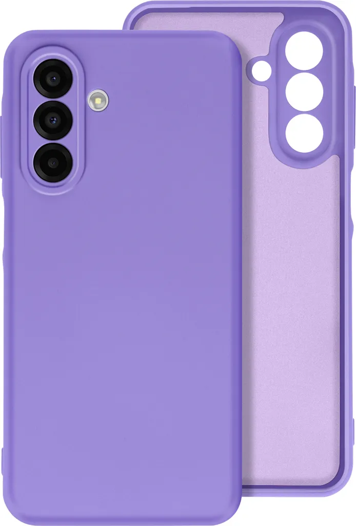 Avizar, cover per Samsung Galaxy A26 semirigida soft-touch antimacchia, viola