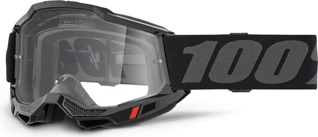 100% Accuri 2 Goggle - Clear Lens Black Produktbild 
