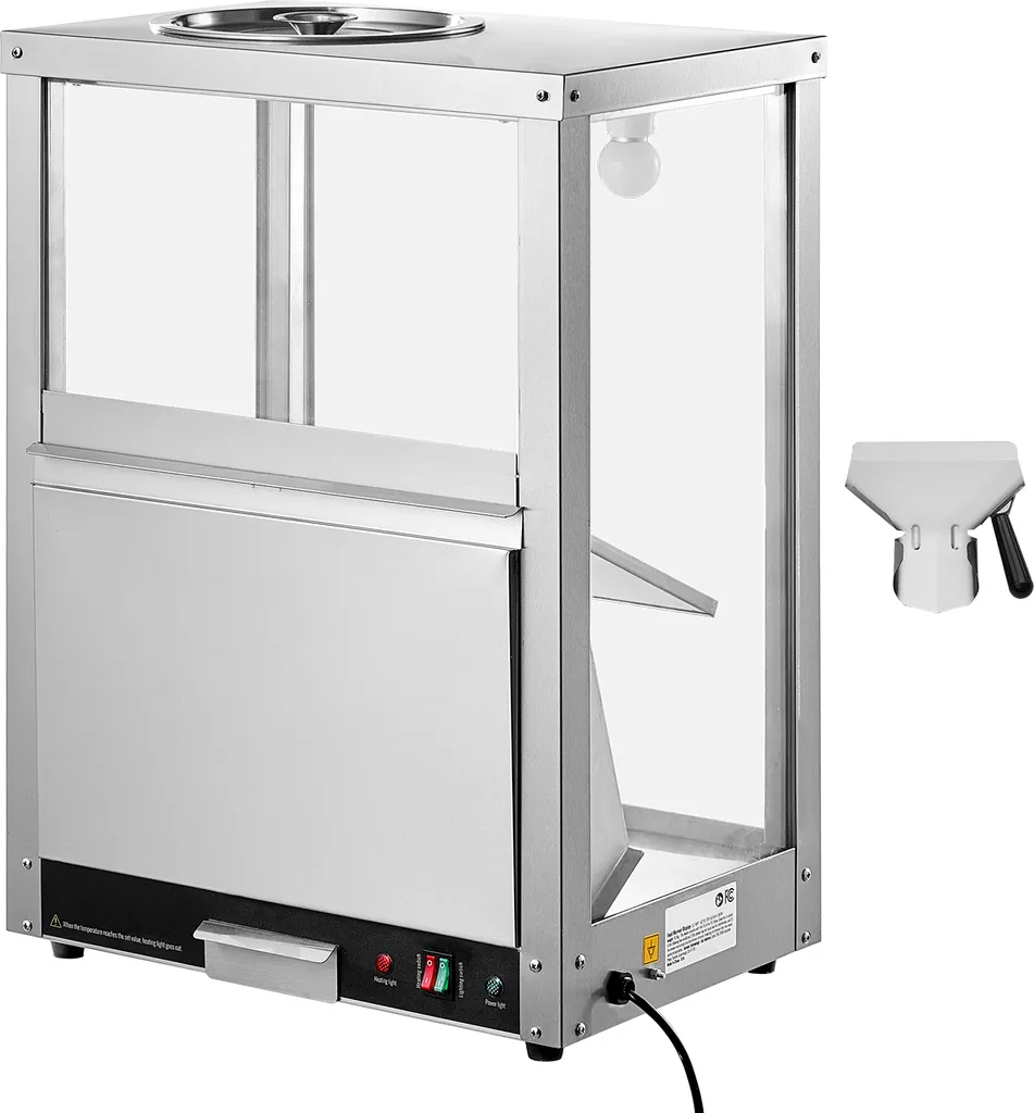 Évitez les Chips Molles avec ce Réchauffeur de Nachos 80L en Inox