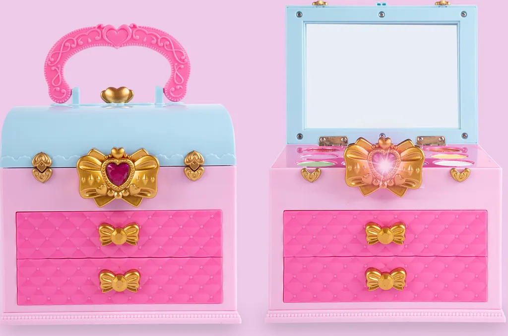 Kit Trucco Bambina Malplay Atossico - Set Make-up Rosa Regalo 3 Anni