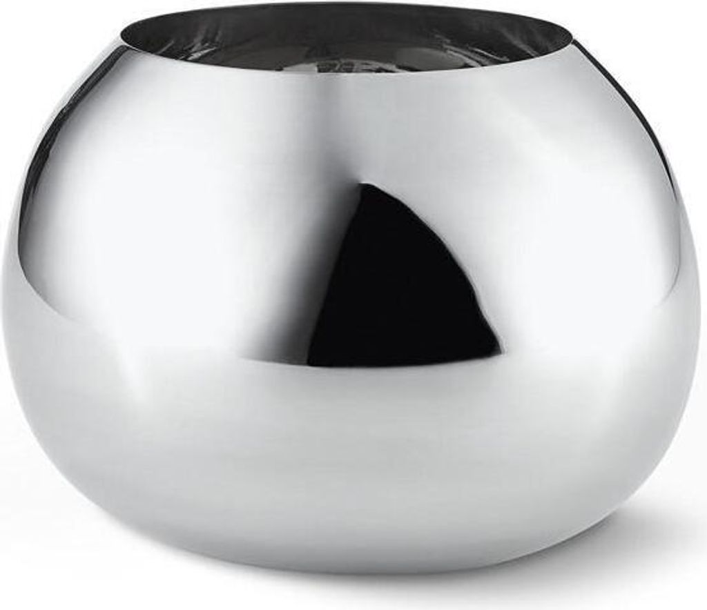 PHILIPPI Edelstahl Vase BELLA S Ø 16 x 12 (h) cm Produktbild 