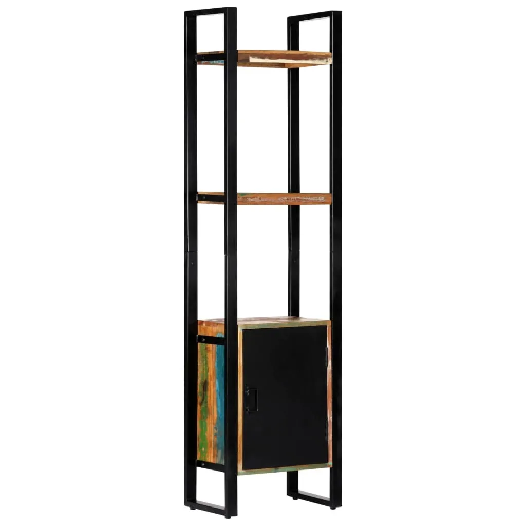 Bibliothèque gain de place 45x30x171 cm vieux bois massif - vidaXL