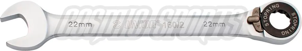Unior 160/6 Chiave a Cricchetto 19mm | Qualità Professionale per Officina