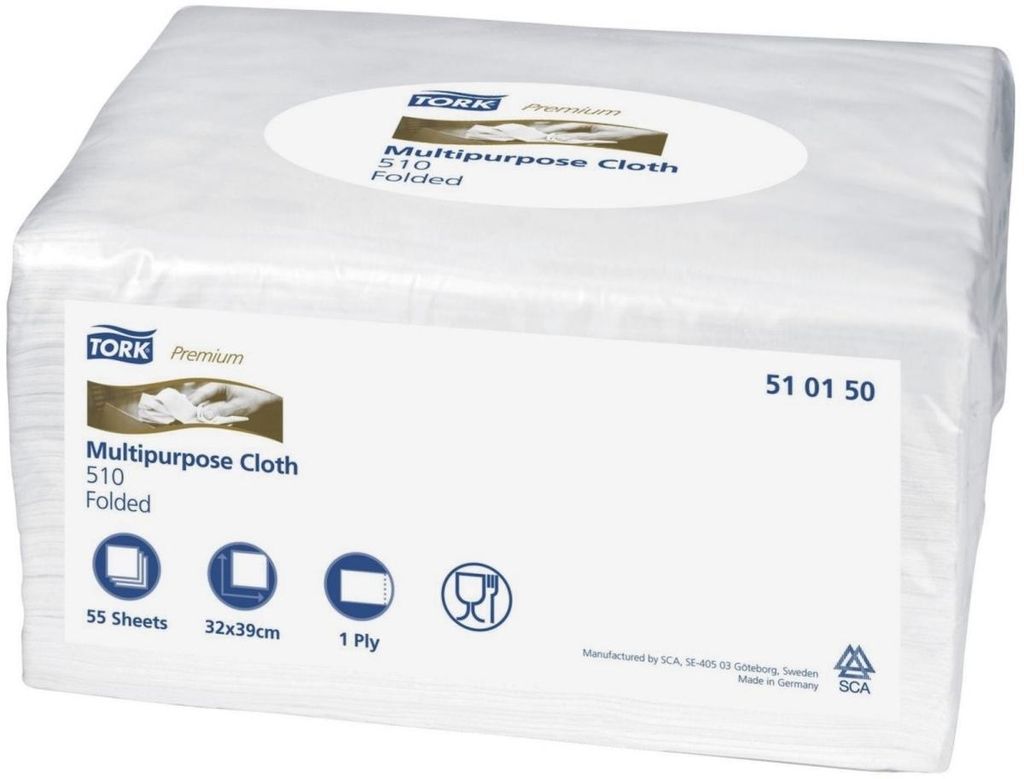 TORK 510150 TORK trockene Reinigungstücher Premium W8 Obrázok produktu 