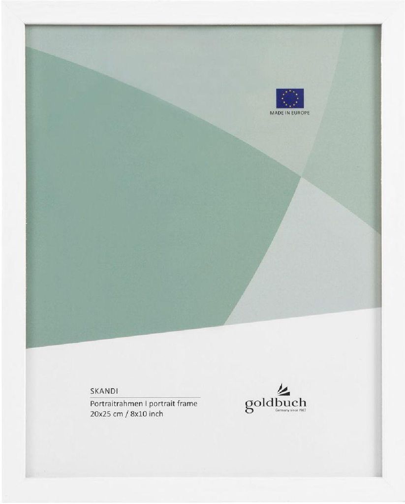 Goldbuch Holz-Fotorahmen Skandi weiß 20x25 cm Produktbild 