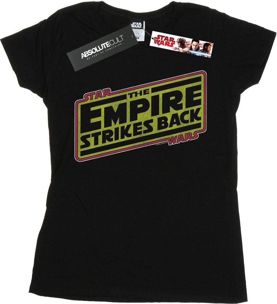 Star Wars - "The Empire Strikes Back" T-Shirt für Damen BI50378 (XL) (Schwarz)