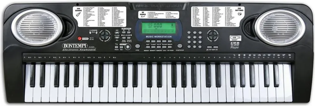 Clavier musical 54 touches Bontempi avec interface MIDI intégrée - 3