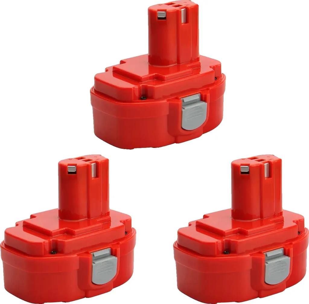 Pack de 3 batteries de rechange 4000mAh pour outillage électroportatif
