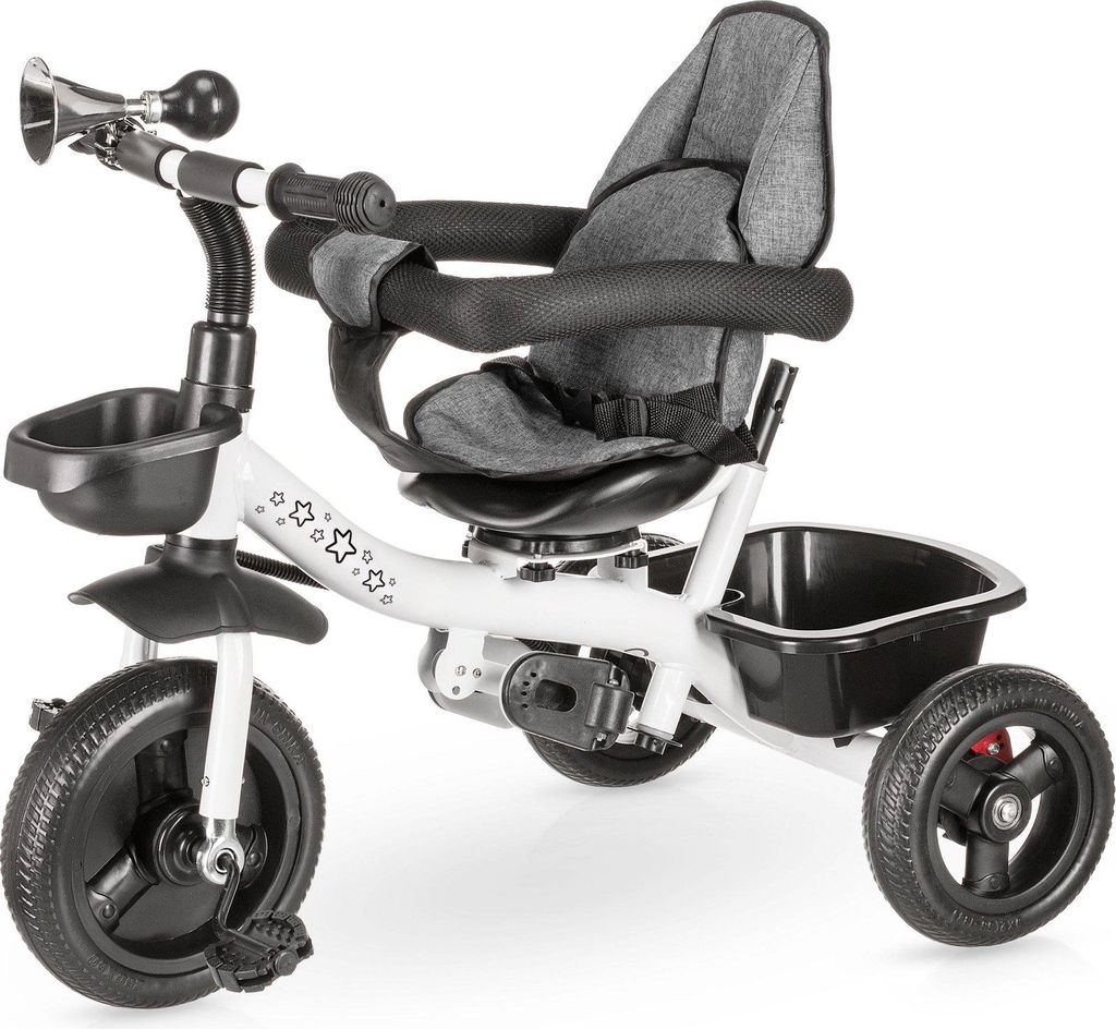 Stars 3-in-1 Dreirad, Laufrad, Kinderwagen bis 25 kg