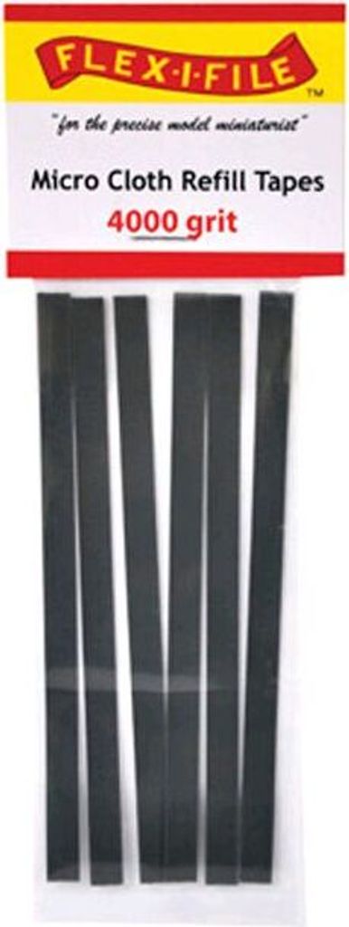 Krick Flex-I-File Mikrofinish Ersatz Schleifbänder 4000 Kör.