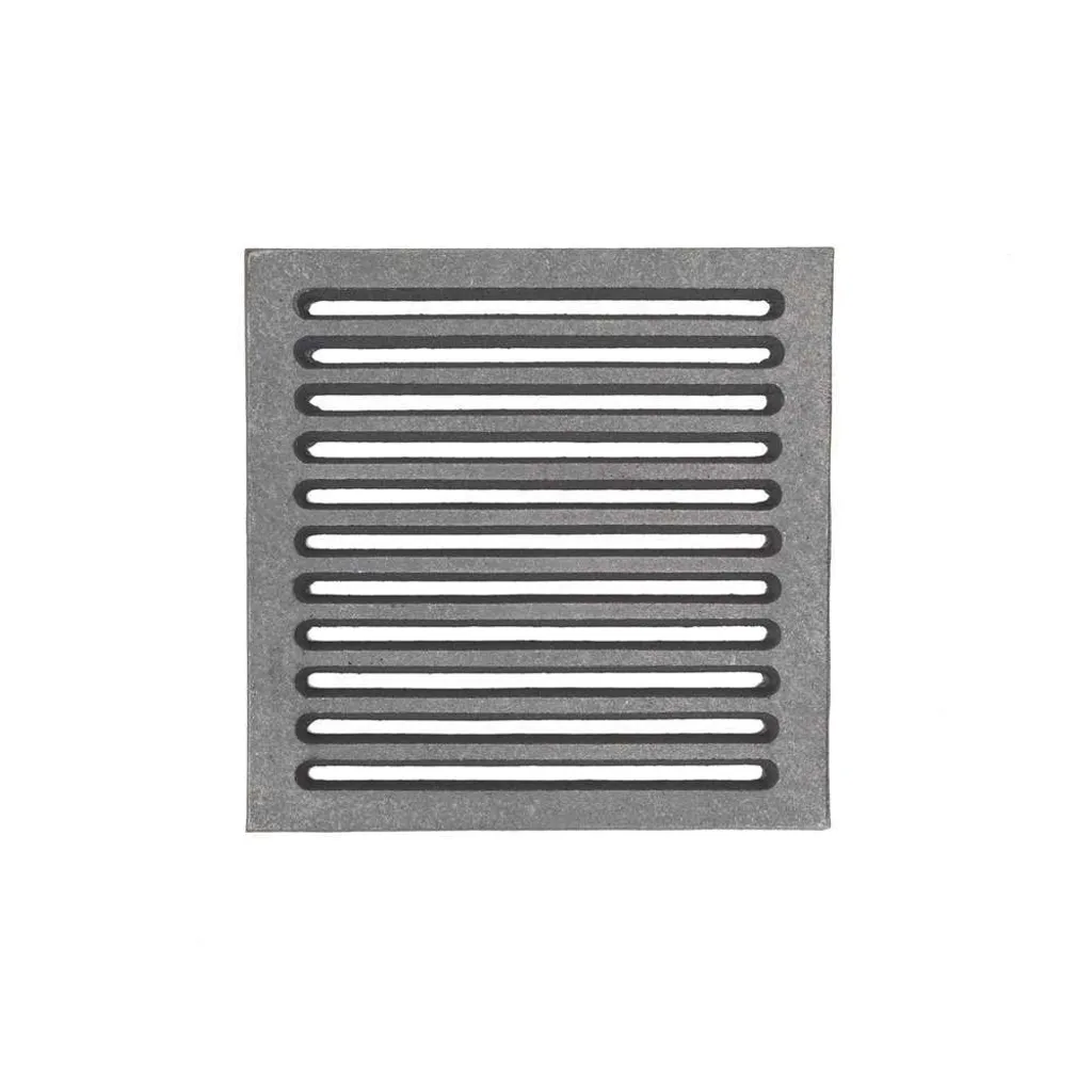 Piastra per Camino in Ghisa 23,5x23,5 - Calore Sicuro e Duraturo