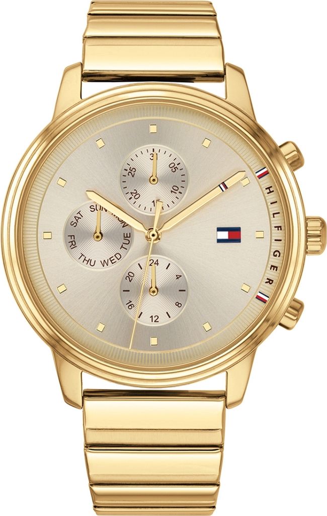 Tommy Hilfiger Dámske analógové hodinky Ri zlatá Universal Obrázok produktu 