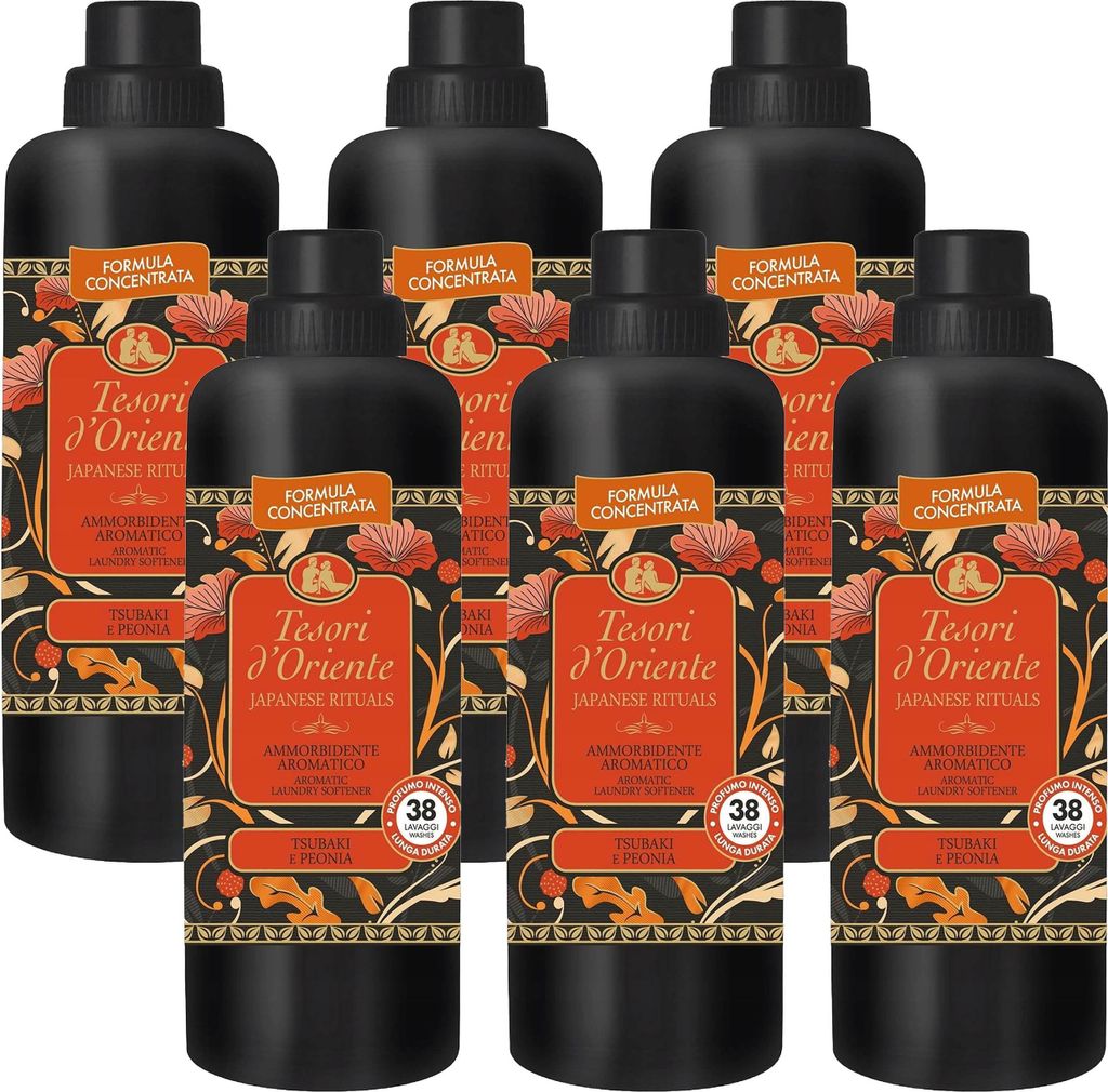 Tesori d'Oriente Japanese Rituals konzentrierter Weichspüler 6x 760 ml