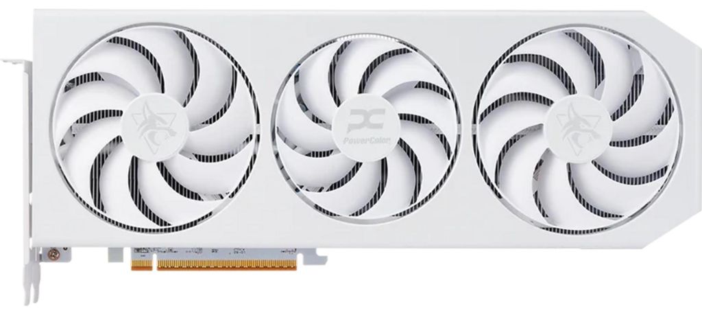 RX 9070 XT 16GB PowerColor Hellhound Spectal White OC GDDR6 3Fan