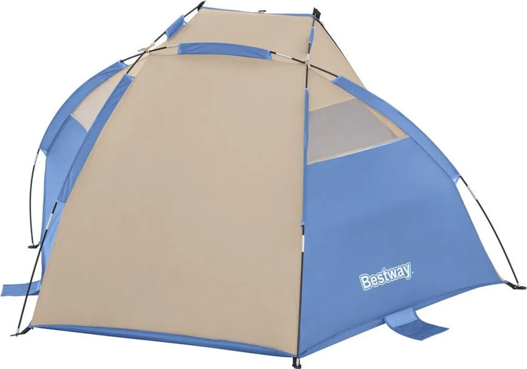 Tente de Camping Monoplace Bestway 68001 en Polyester avec Arceaux 200cm - 4