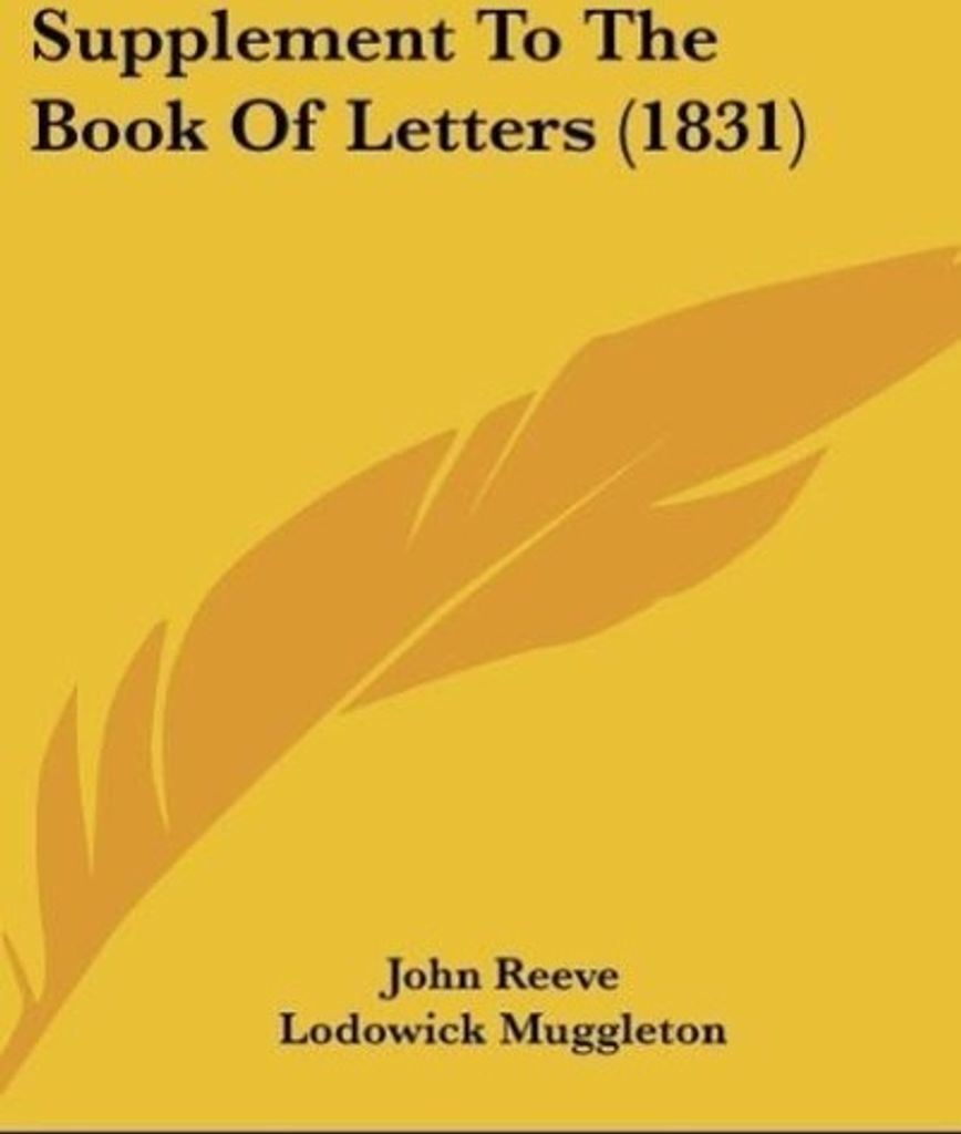 Supplement To The Book Of Letters (1831)