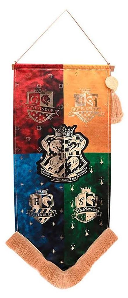 Widdop & Co. Casas Hogwarts Harry Potter Flagge Mehrfarbig  Produktbild 