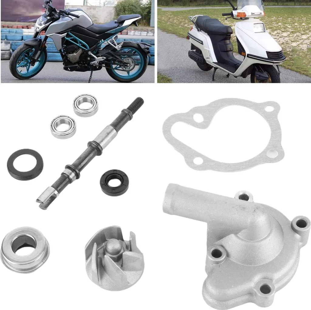 Gruppo pompa acqua, accessorio per veicoli fuoristrada, compatibile con Honda Helix CN250 Elite CH250 250 cc Scooter Go Kart ATV - 3