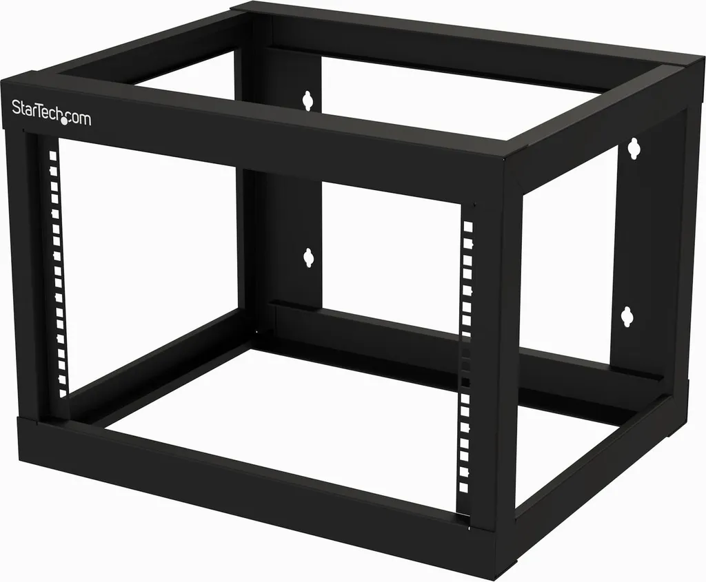 Rack mural 6U ouvert 19 pouces pour éviter la surchauffe de vos switchs