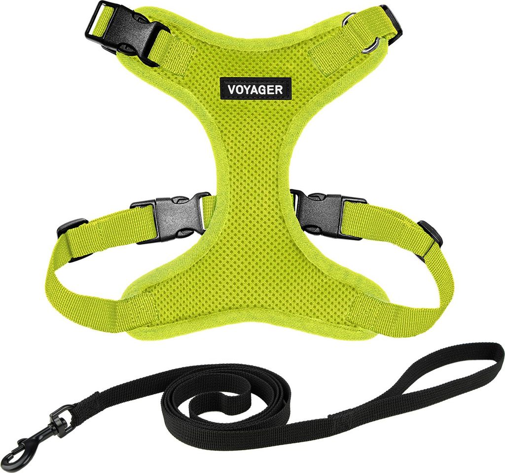 Voyager Step-in Lock Katzengeschirr und reflektierende Katzenleine mit Neoprengriff by Best Pet Supplies - Unterstützt kleine, mittelgroße und gr...