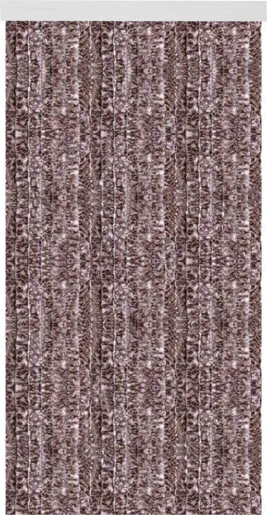 Tenda Soffice Beige Screziato 160x220 - Eleganza Marrone per Interni