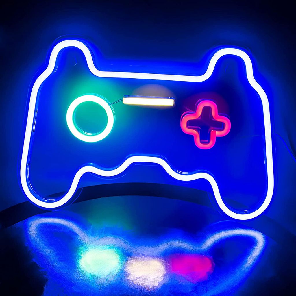 Gamepad Neonlicht Dekoleuchten Neon Schild