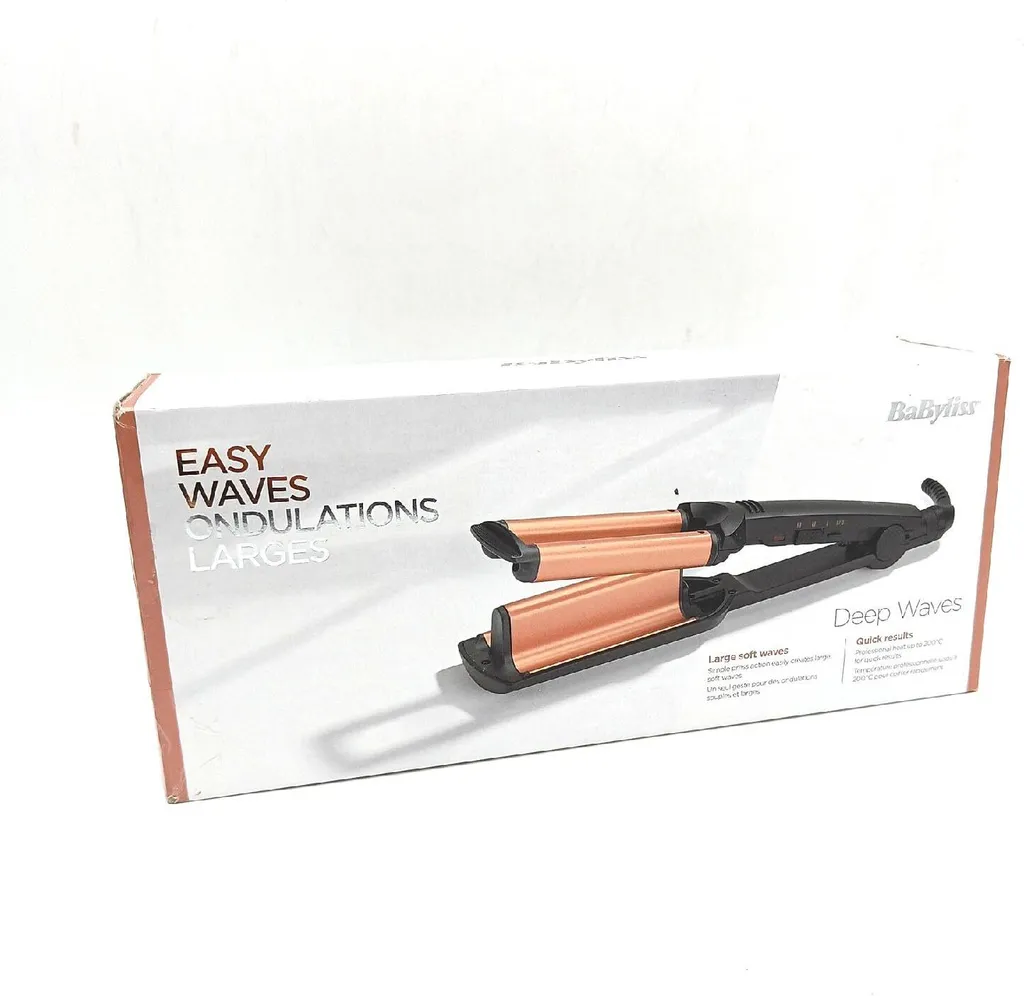 BaByliss W2447E Deep Waves : Fer à gaufrer professionnel haute précision - 28