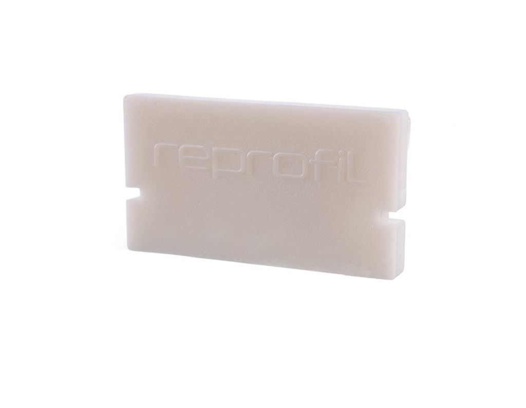 Deko-Light Profil Endkappe - Endkappe H-AU-01-15, Set 2 Stk, Kappe, Weiß, Kunststoff, Deko-Light, 1 g, 21 mm