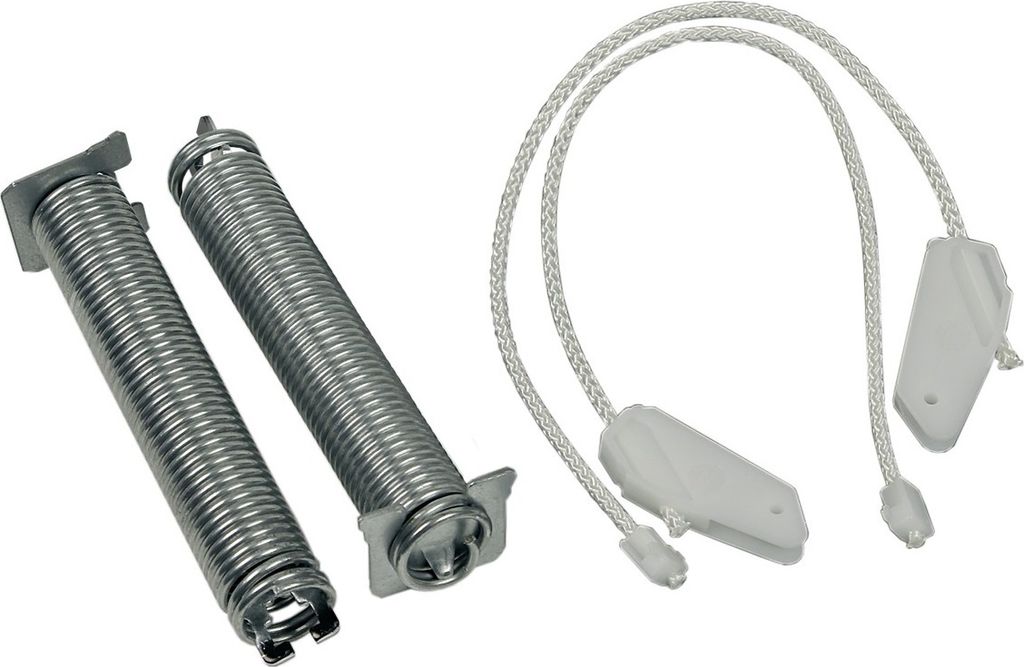 easyPART passend für 00754869 BOSCH Türscharnierfedern + Seilzüge Reparatursatz code schwarz Spülmaschine Geschirrspüler Siemens 754869 auch B...