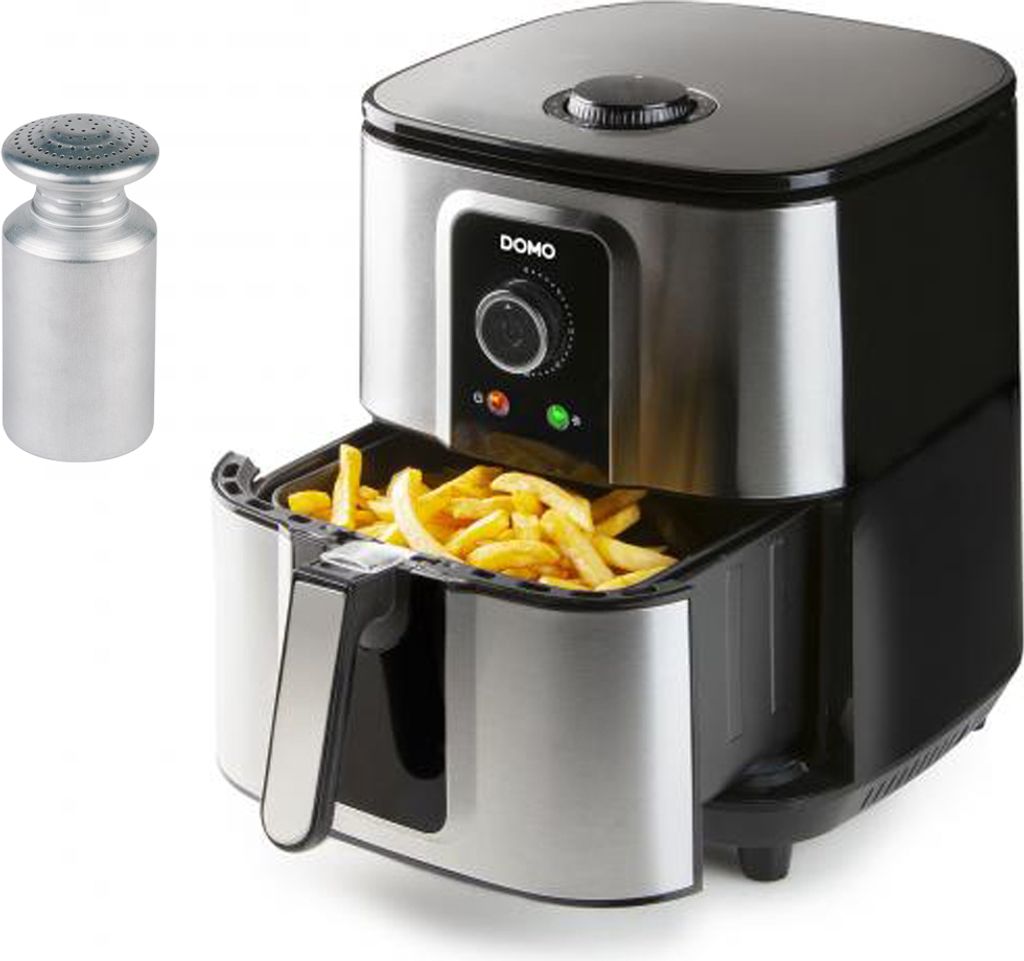 Domo DO536FR, Heißluftfritteuse, 5,5 l, 1,5 kg, 80 °C, 200 Produktbild 