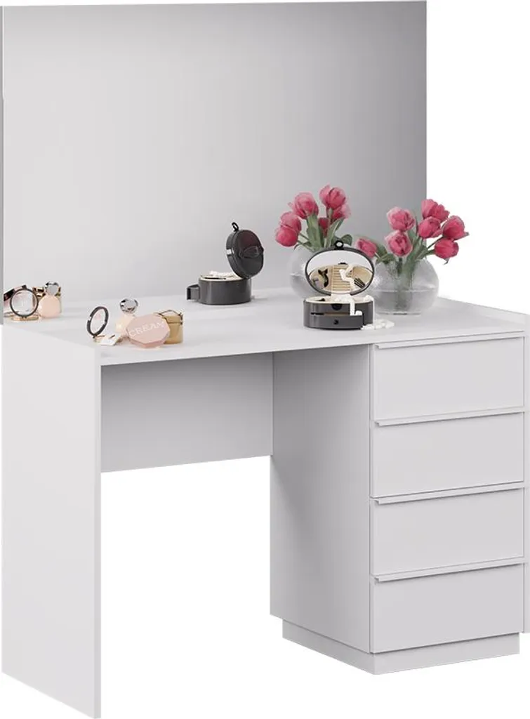 Coiffeuse Vicco Viktoria 110cm avec miroir : organisez votre maquillage