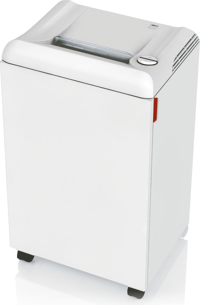 IDEAL Schreibtisch-Aktenvernichter 2503 CC, 2 x 15 mm, P-5, Partikelschnitt, 10 Blatt, 75 Liter Volumen