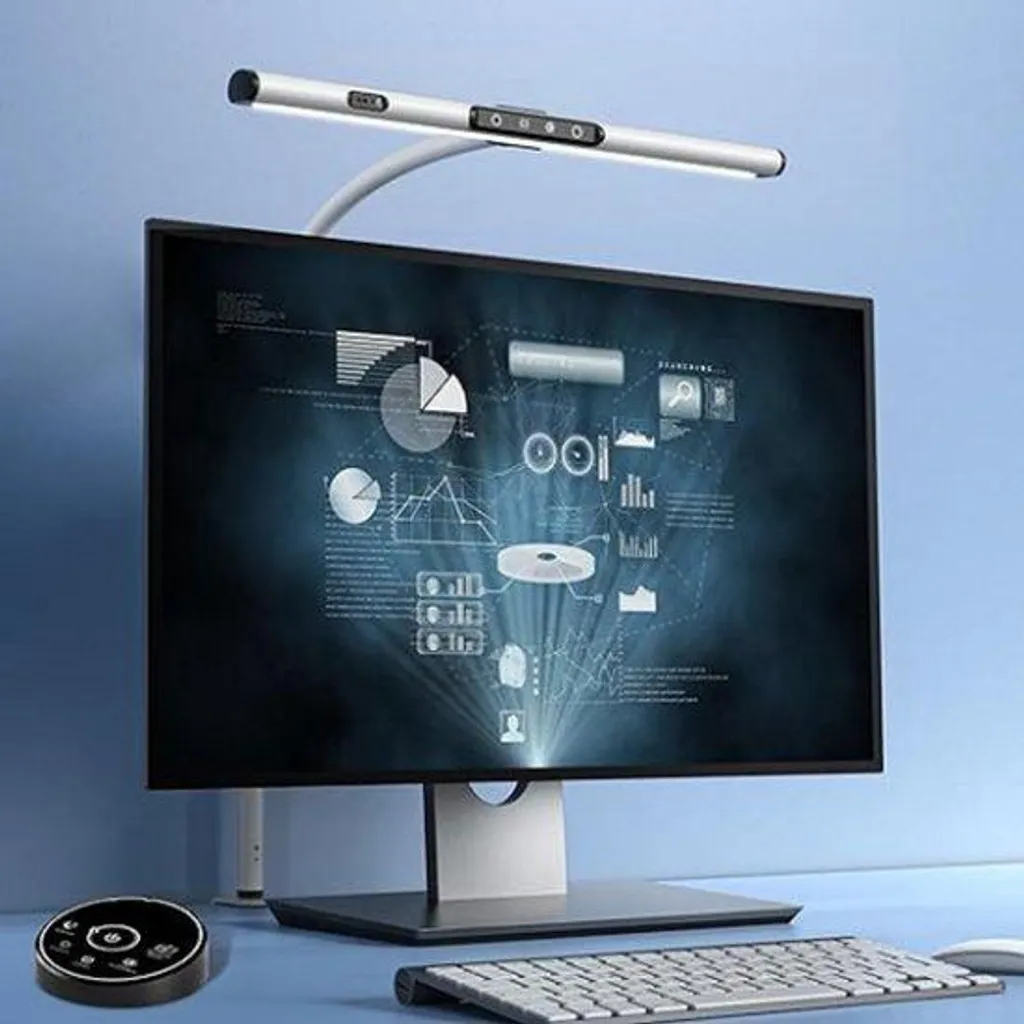 Barre de lecture pour écran PC et ordinateur portable avec pince clip
