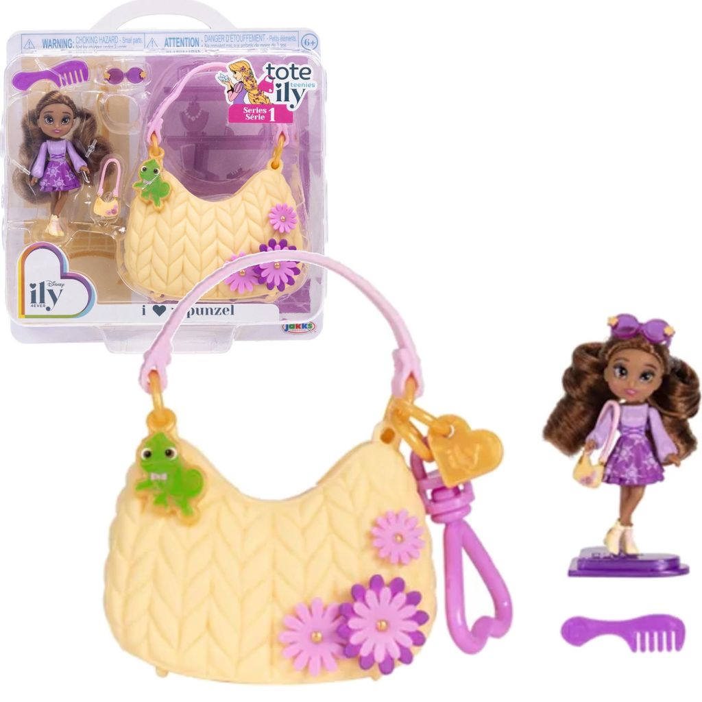 Mini-poupée Disney ILY 4ever Fashion avec motif Raiponce et Image du produit 