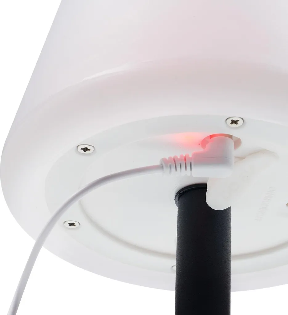 Lampe de table pour extérieur solaire - Éclairage blanc chaud nomade - 3