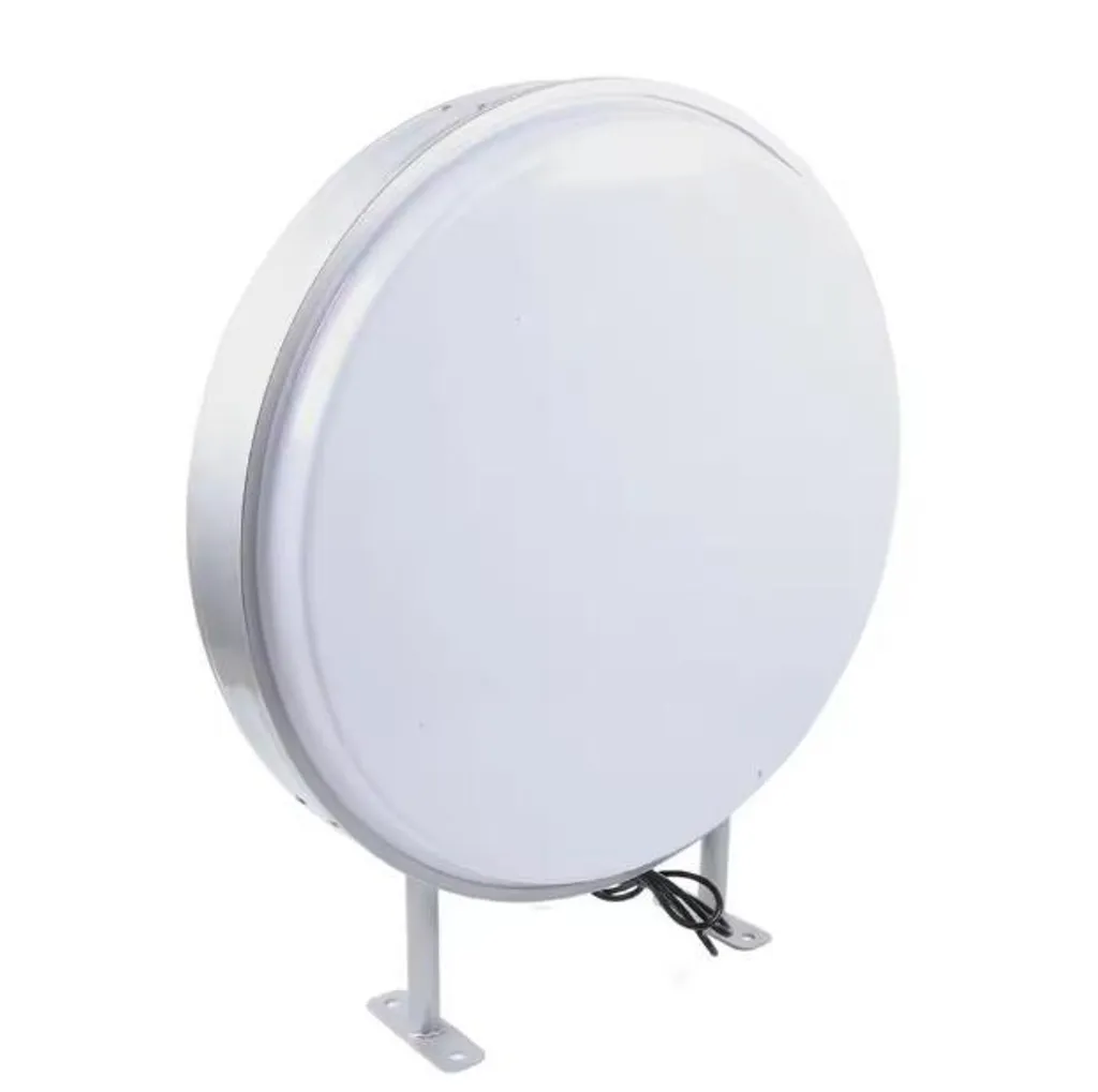 Enseigne lumineuse étanche 60 cm LED pour publicité extérieure durable