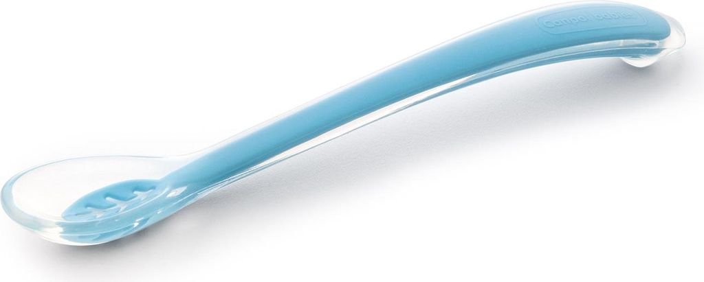 Canpol Babies, cuillère à café en silicone, bleue, 51/010, Image du produit 