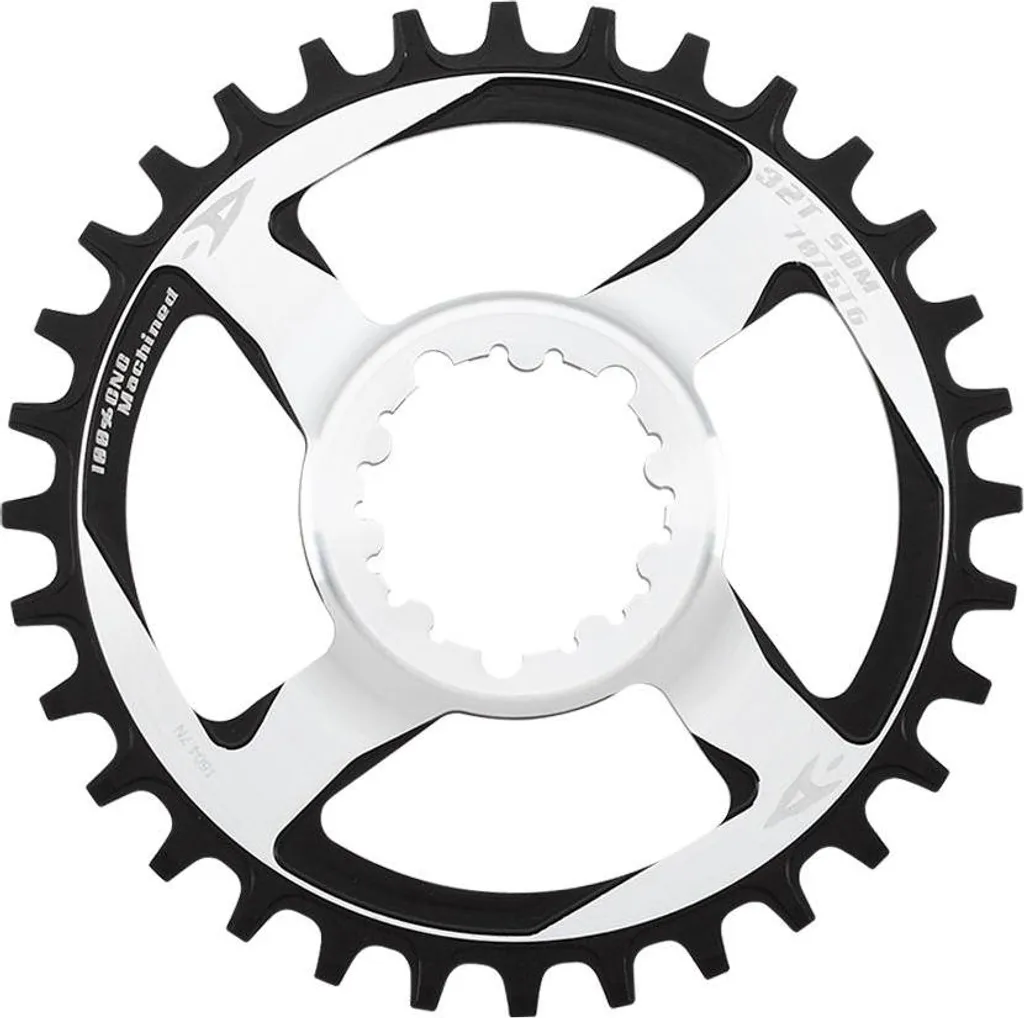Monoplateau VTT 34 dents pour système de transmission 11 et 12 vitesses