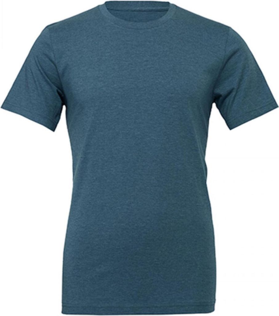 Canvas 3001CVC | Herren Heather CVC Short Sleeve Tee - Farbe: Heather Deep Teal - Größe: XXL