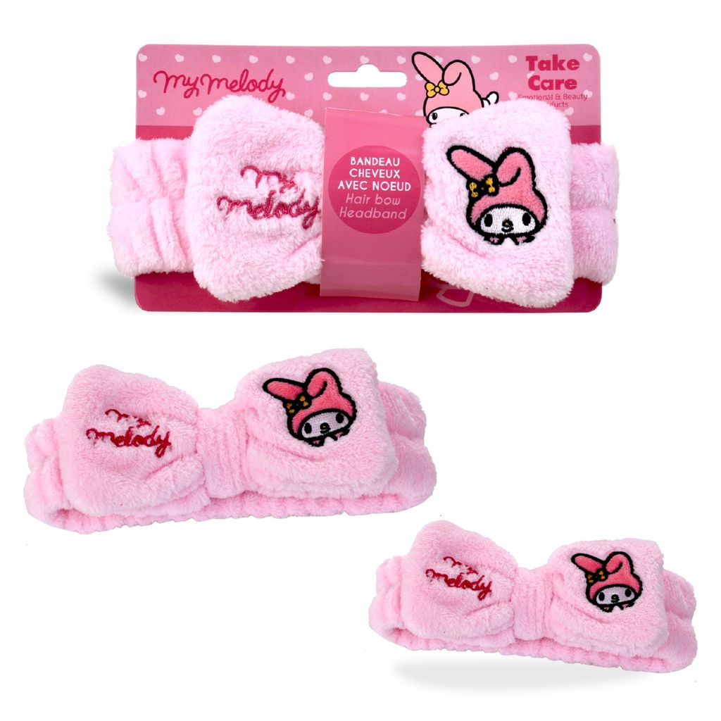 My Melody Haarband - mit Buchstaben niedlich und breit für Frauen und Mädchen - OMG Turban elastisches Vlies Make-up Geschenkidee - Frauen und Ki...